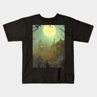 Fireflies in the Churchyard Kids T-Shirt